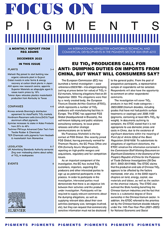 Go to journal home page - Focus on Pigments